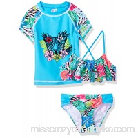 Limited Too Girls' Tropical Cheetah Bikini & Grahic Guard Toddler Girls B01MUEY8W0